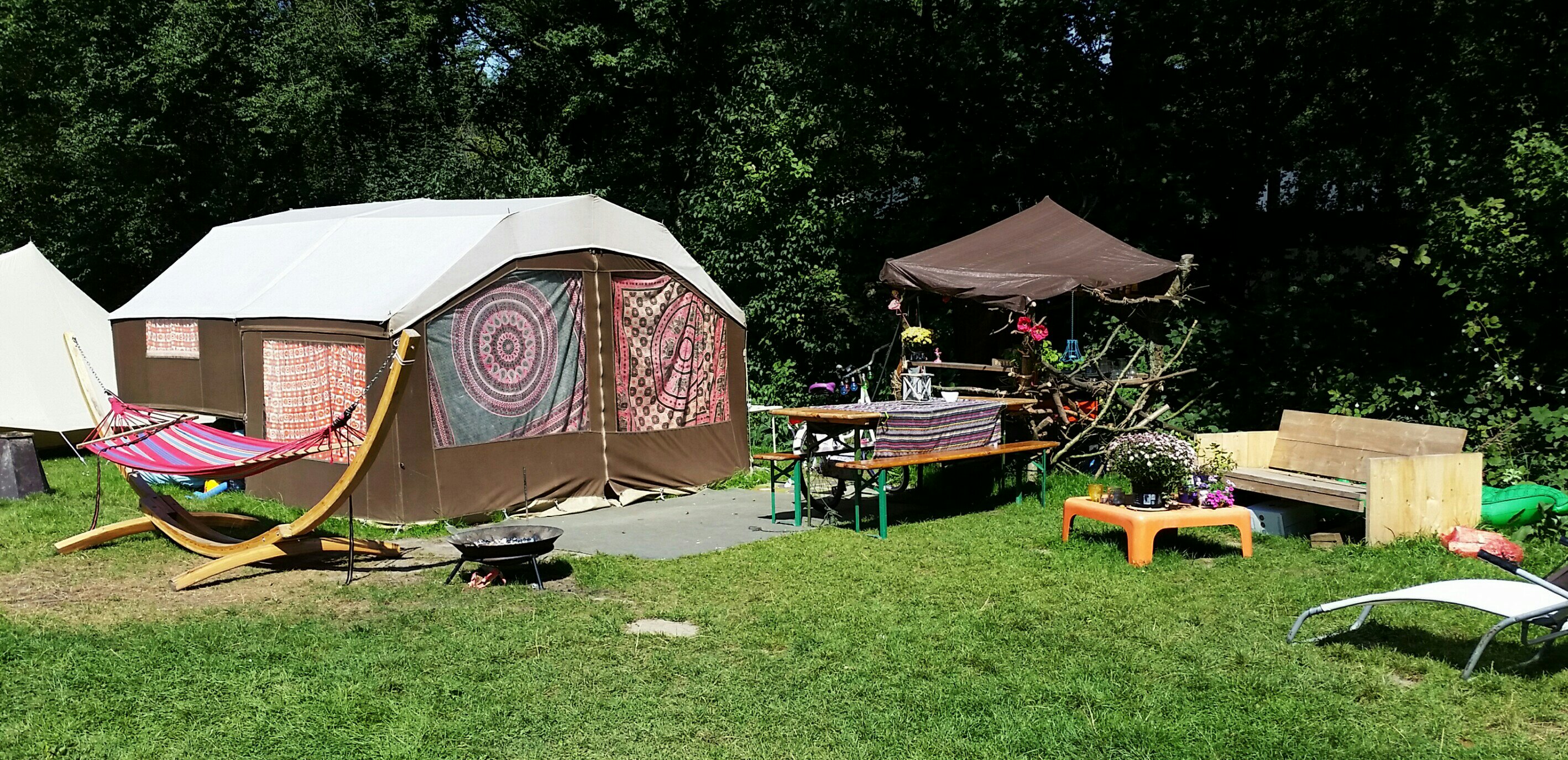 Camping De Lievelinge Oldscool vouwwagen