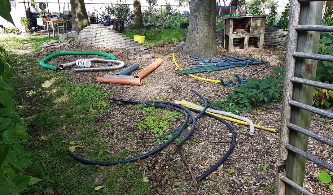 Zelfgemaakte Knikkerbaan