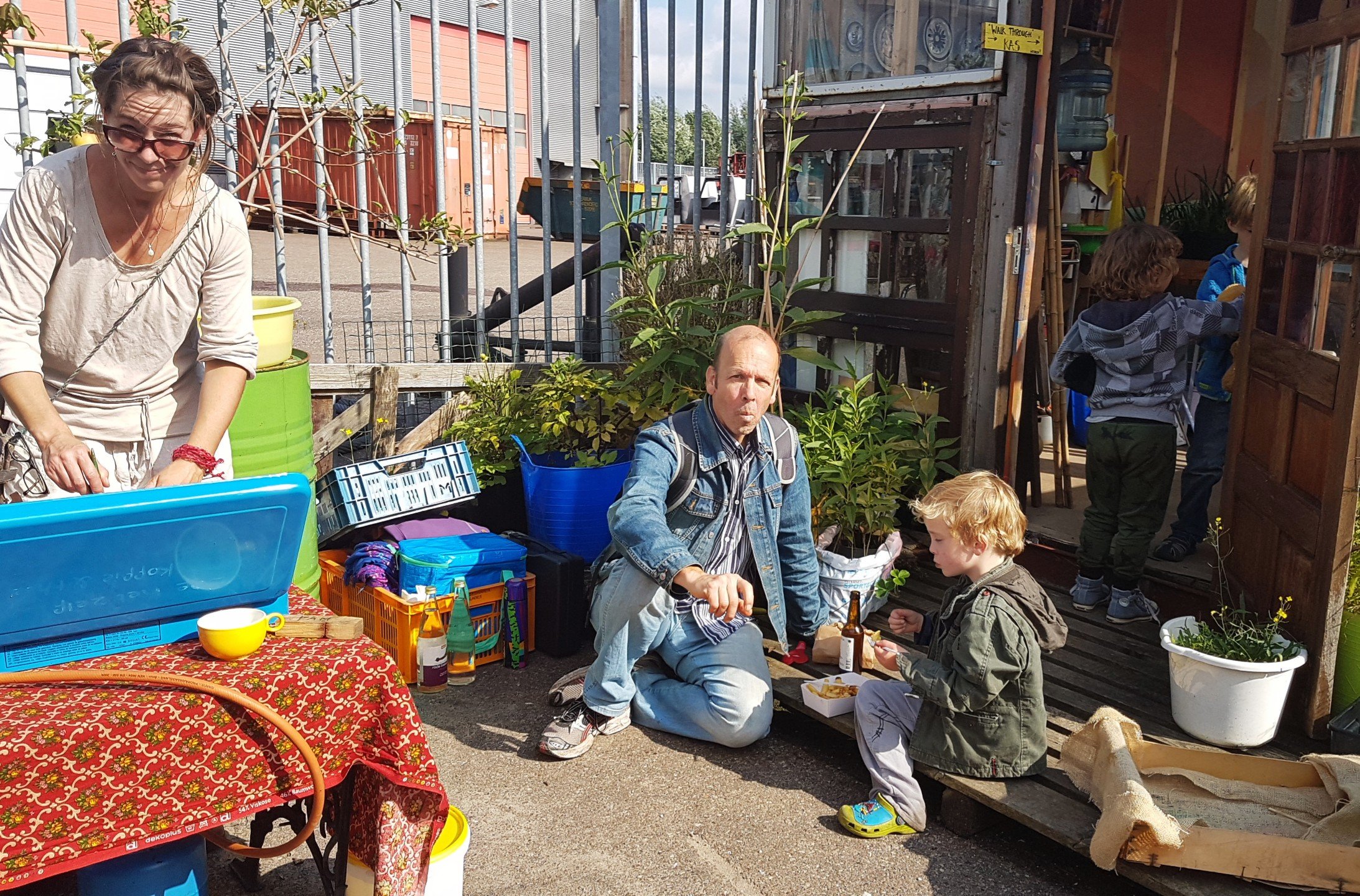 Pam op Zakfest Poffertjeskraam