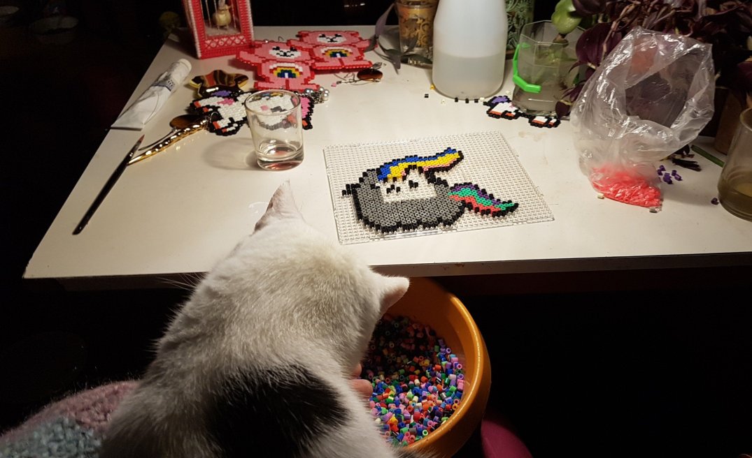 Pusheen kraaltje strijken