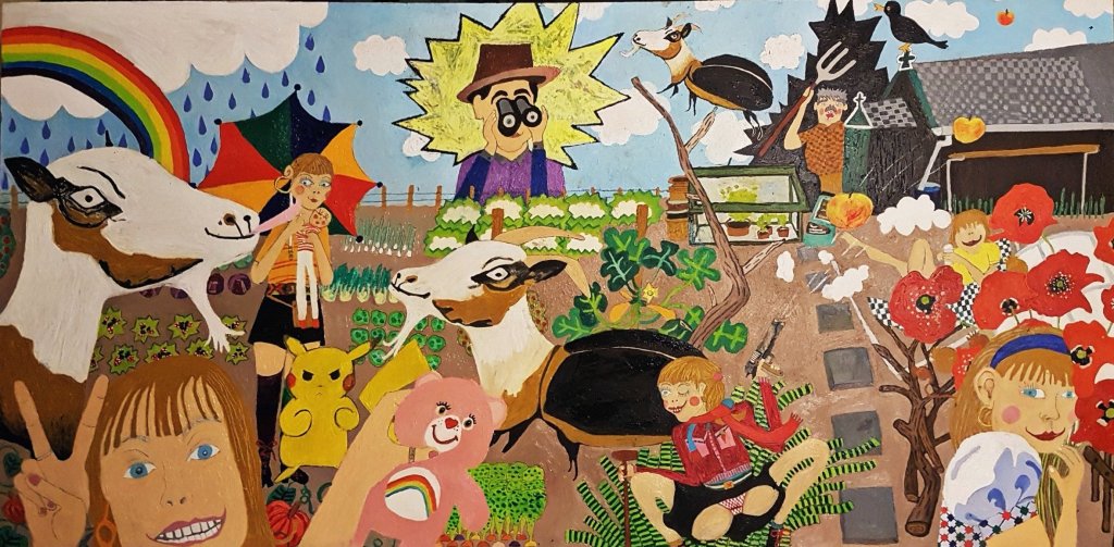 Boktorren schilderij Leonie Ruissen