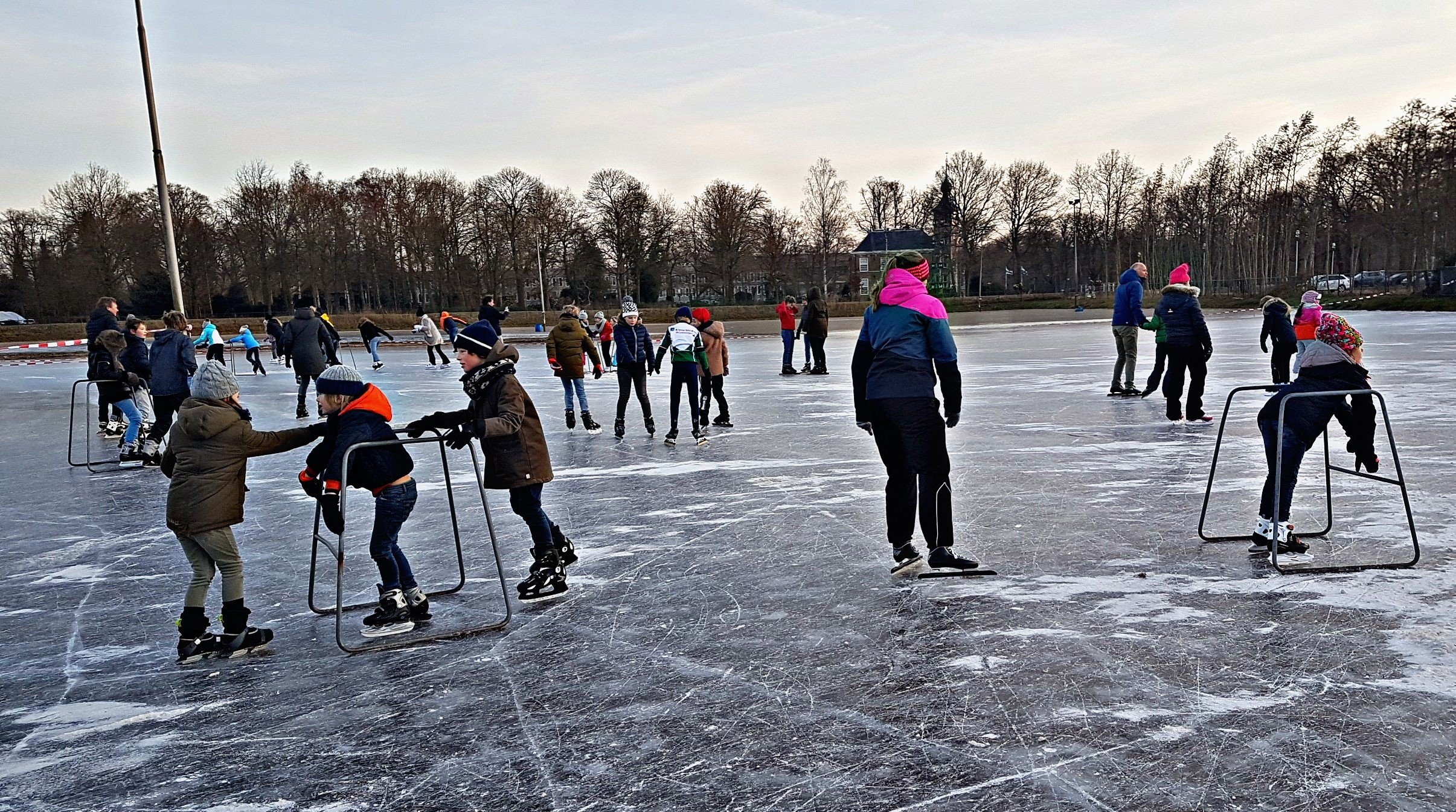 Vereniging ijsvermaak Ice skating