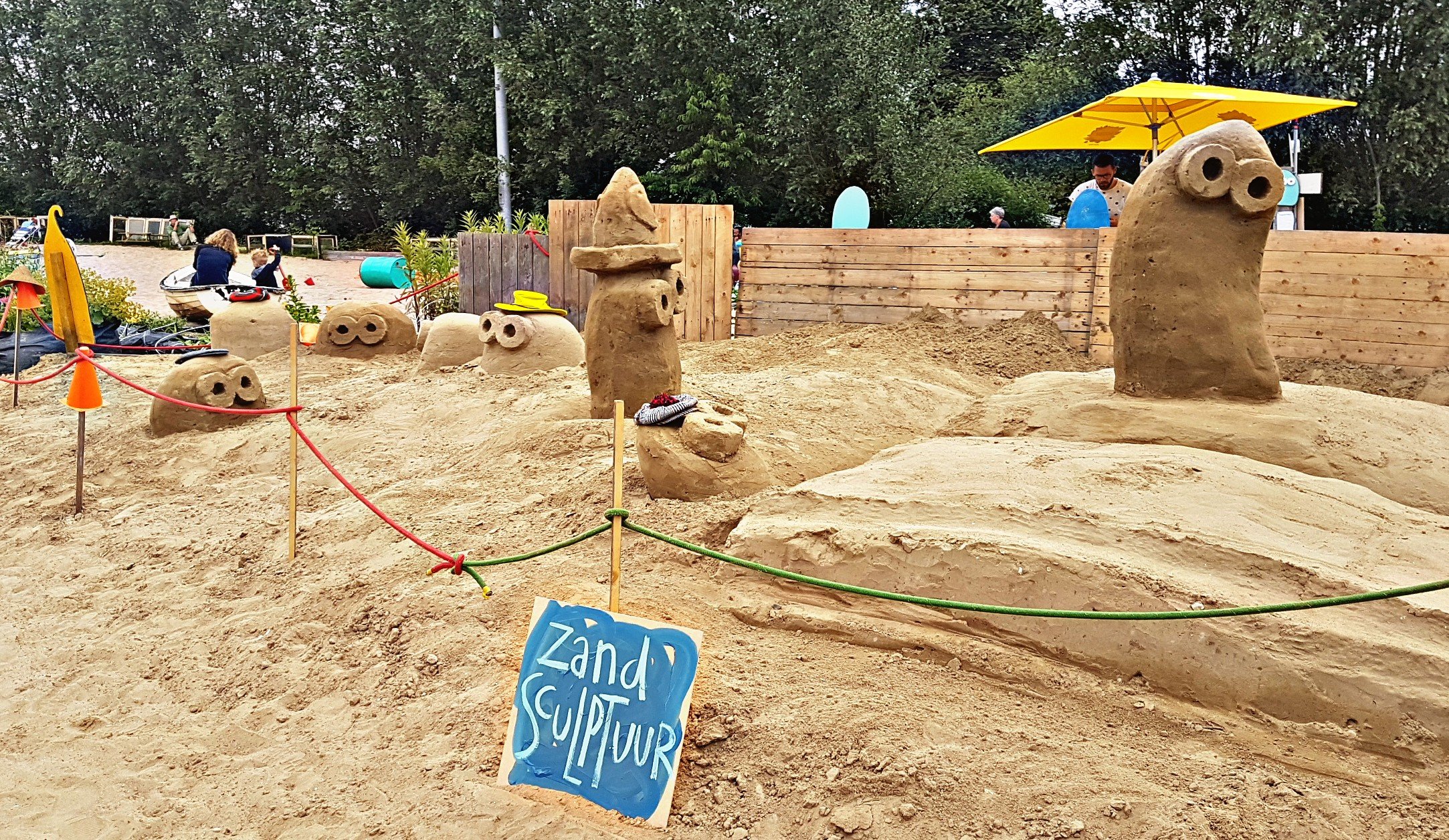 Foompfestival 2018 Zandsculptuur