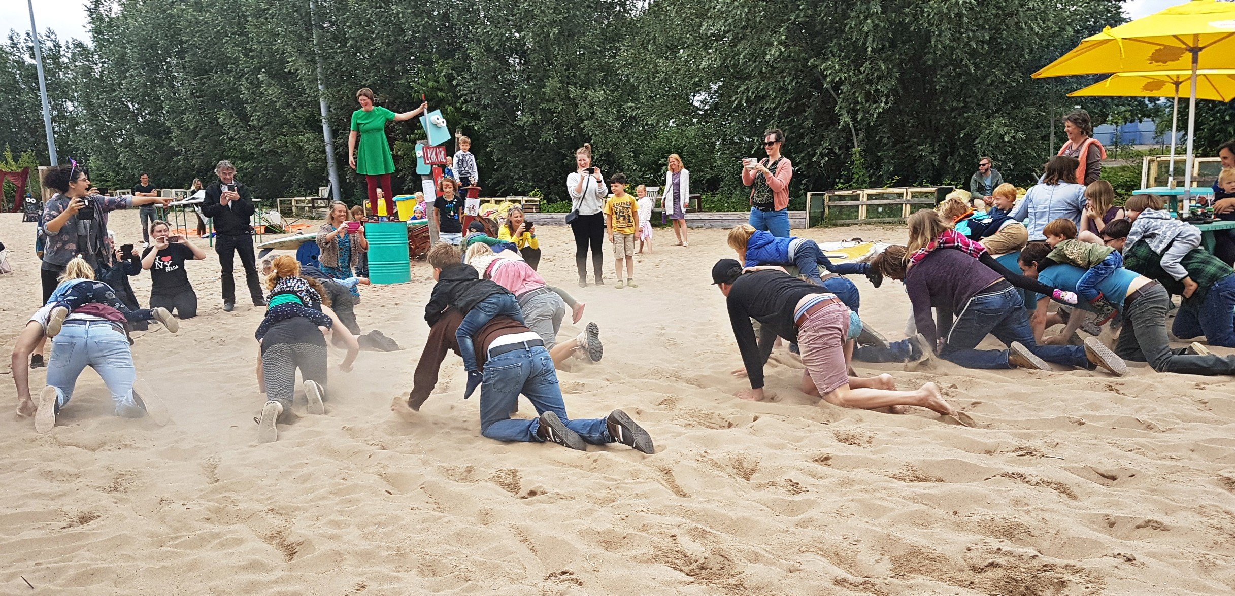 Foompfestival 2018 Paardenrace